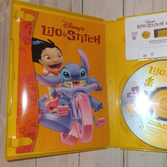 Lilo & Stitch, Read-Along (Disney, 2002, CD & Cassette) - Picture 5 of 6